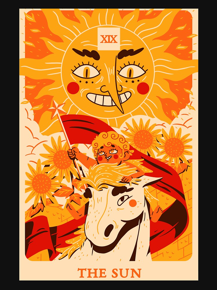 THE SUN tarot card T-shirt by ASCENSION5D