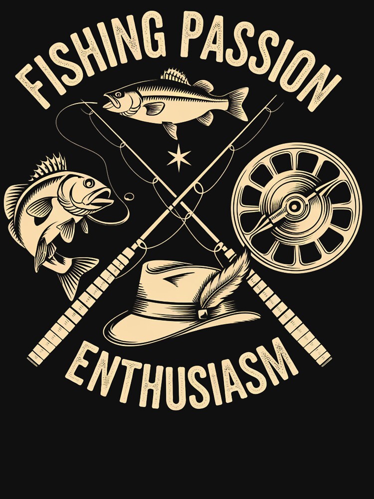 Fishing Passion Enthusiasm by wzetart