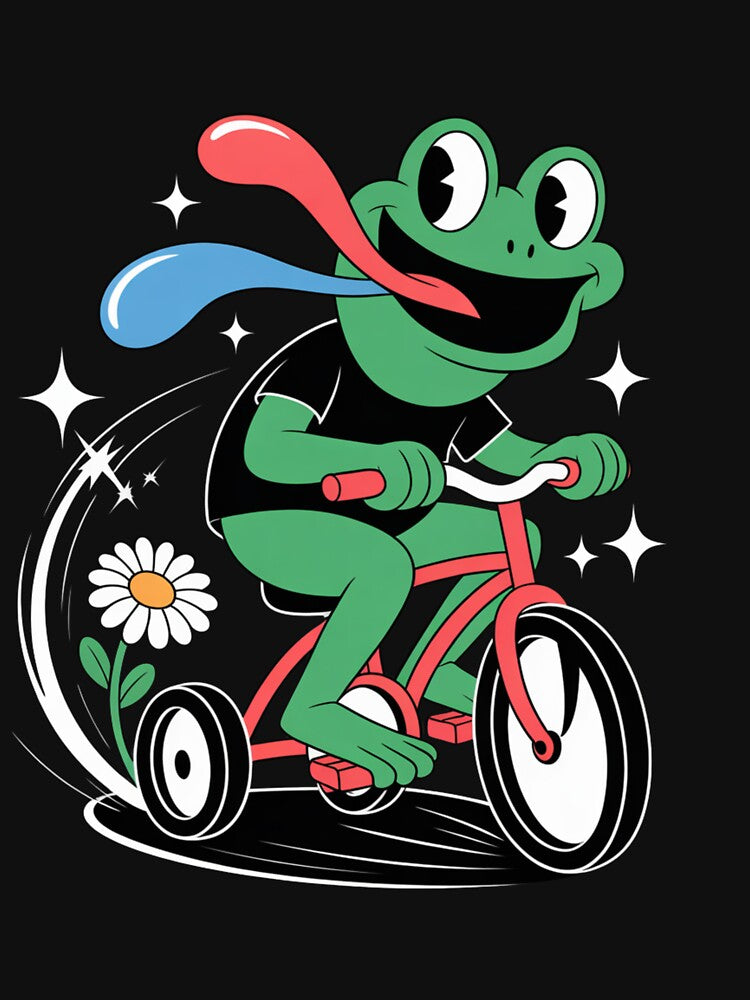 Cartoon frog by Flexybk2