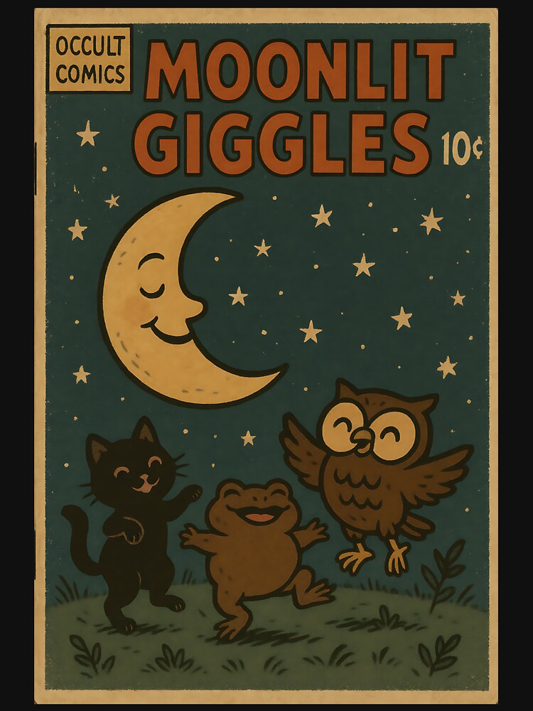 Cute Paganism: Moonlit Giggles by bapupa