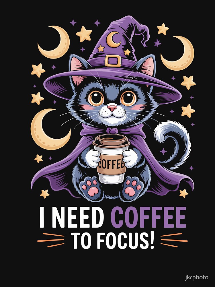I Need Coffee to Focus by jkrphoto