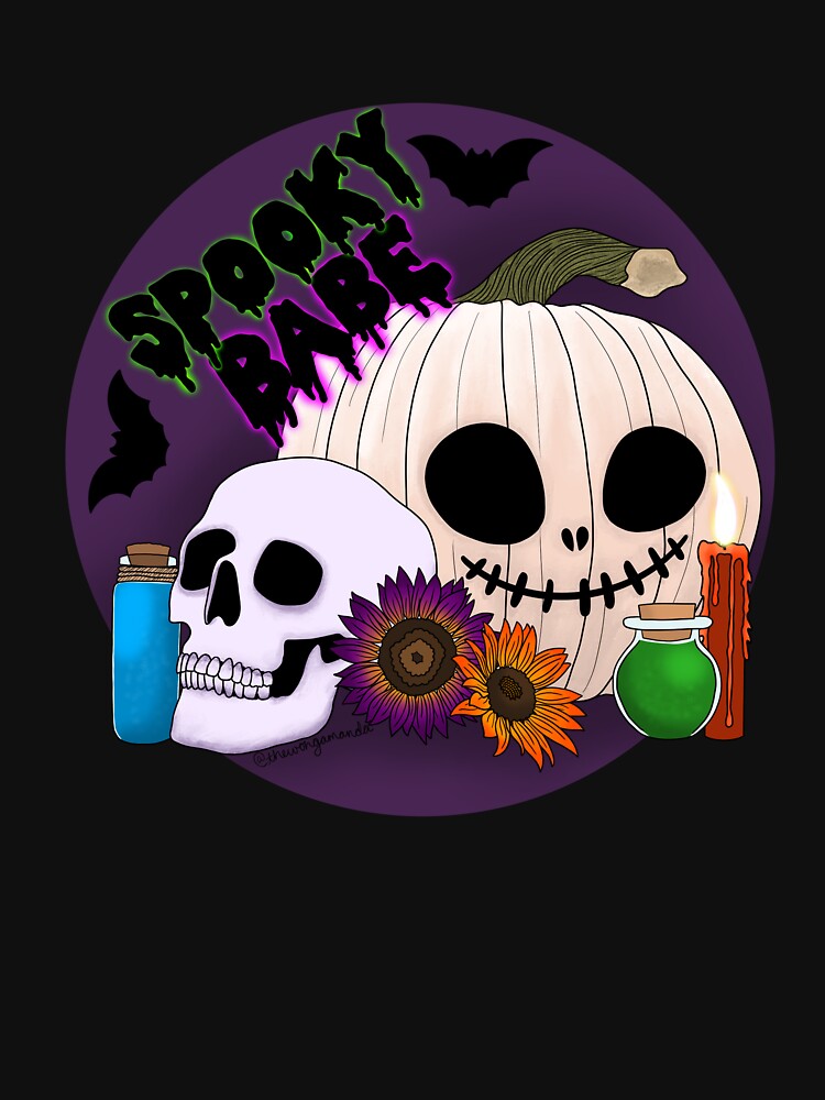 Spooky Babe by thewongamanda