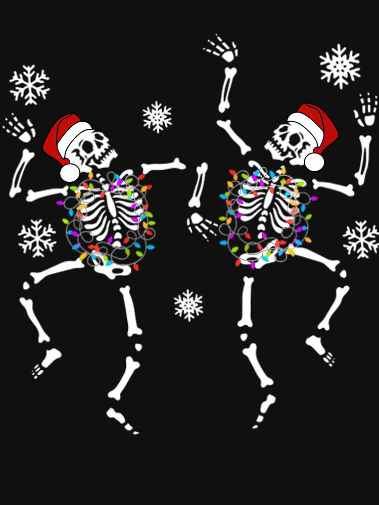 Dancing Skeleton Hat Christmas Swea by lirdondedejg