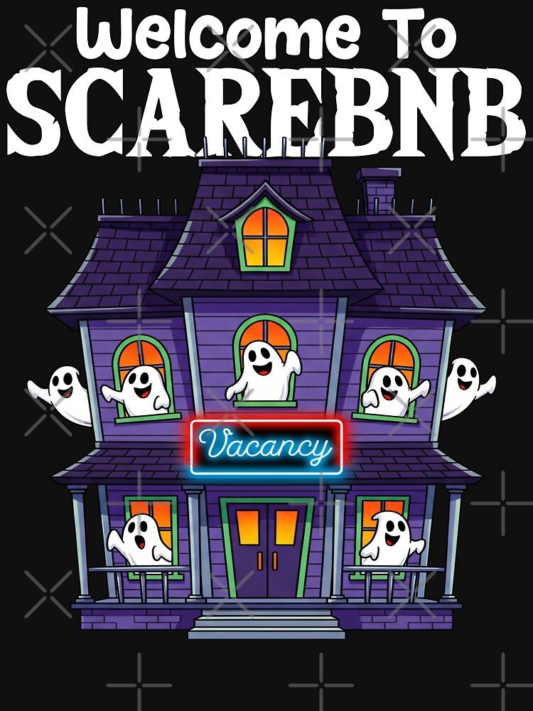 WELCOME TO SCAREBNB - GHOST HALLOWEEN by KEF Custom