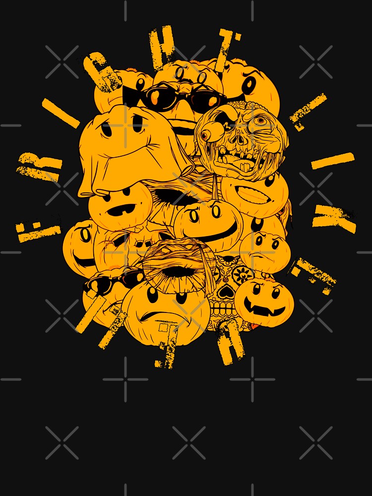 Yellow pumpkins, Fright like Hell by Martzart