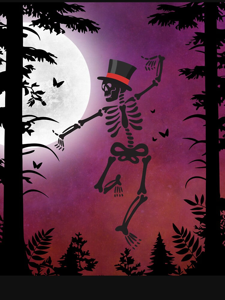 Dancing Skeleton by MountainRoisin