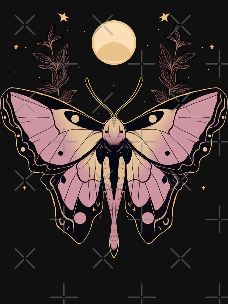 Pink Celestial Moth by Enyr