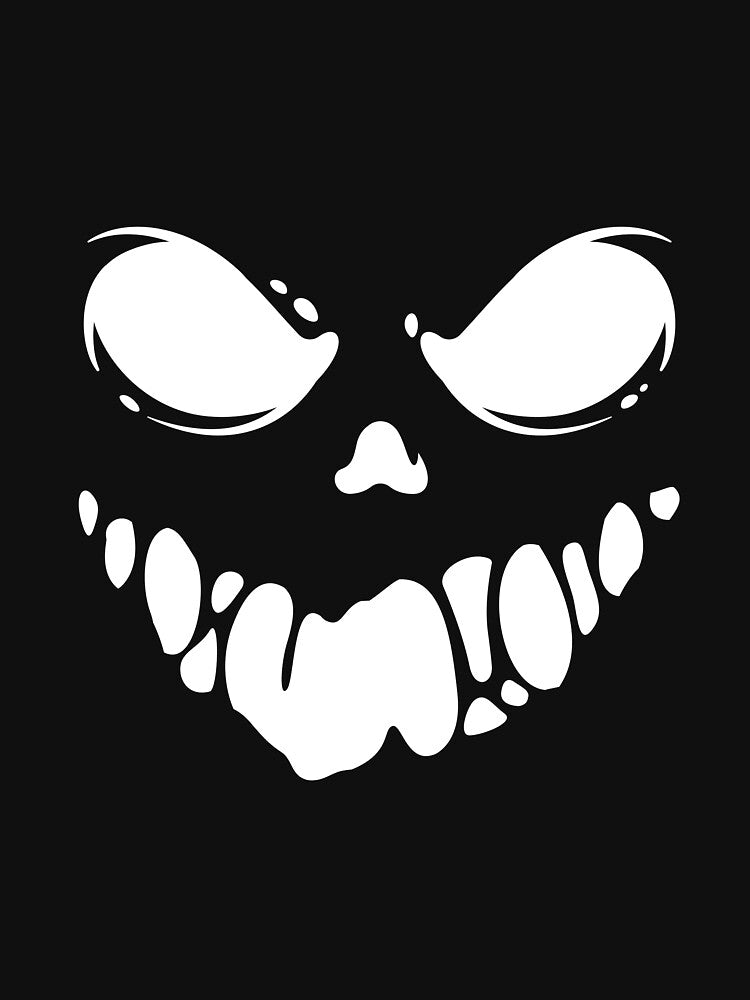 Vintage Halloween Scary Face by RK-Artist