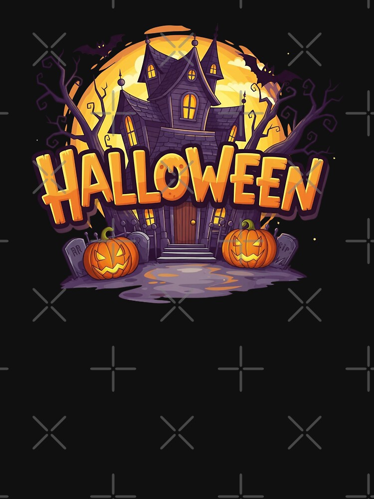 Haunted House | Spooky and Mysterious Halloween-Inspired Graphic by Tw1nsAIArt