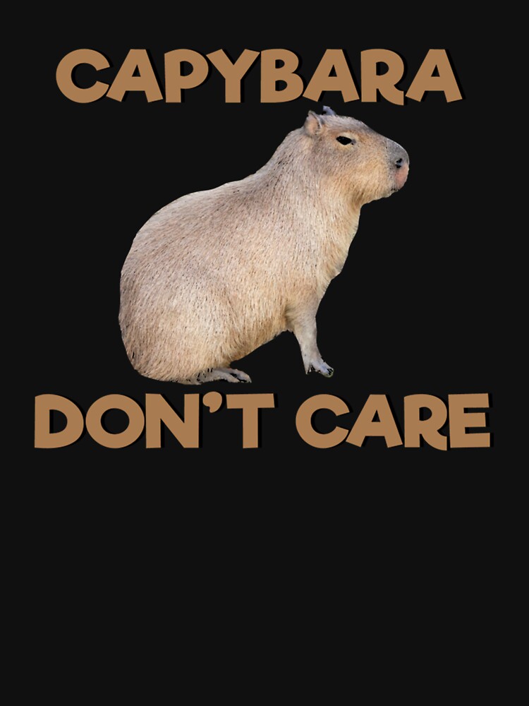 Capybara Don_t Care by haydenpo