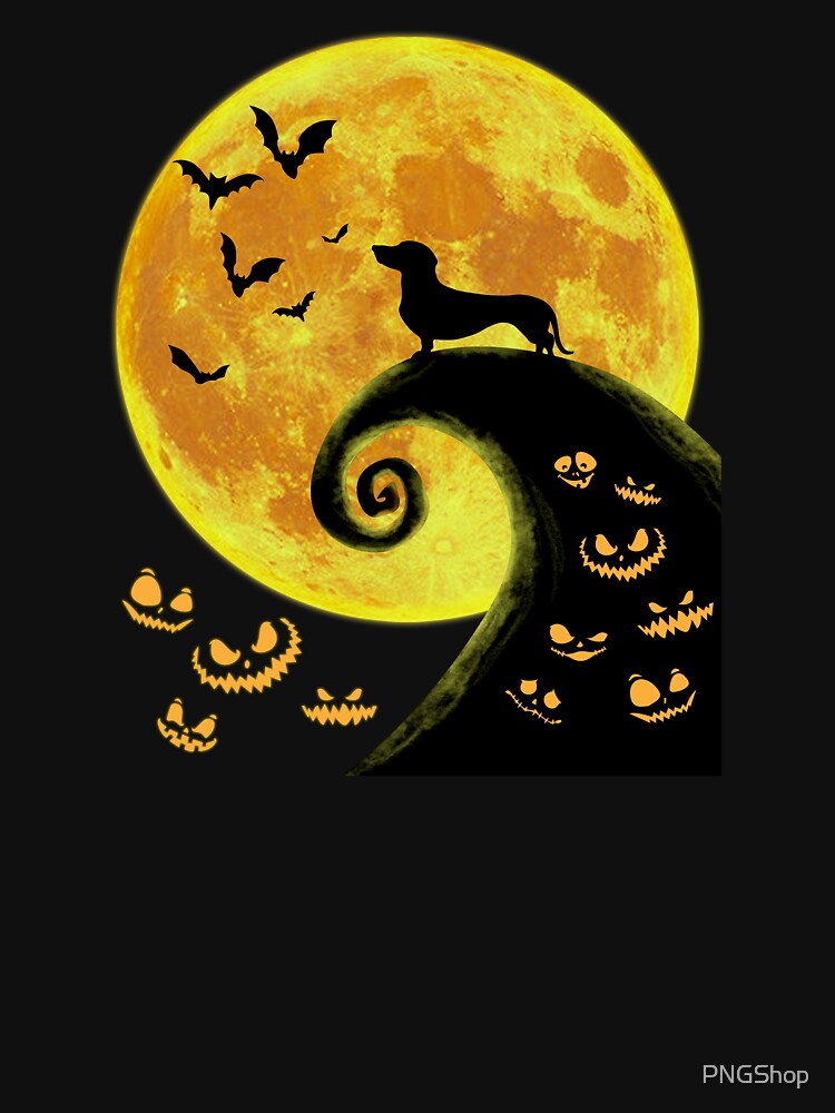 Dachshund Halloween Edition Dog Lovers Design by PNGShop