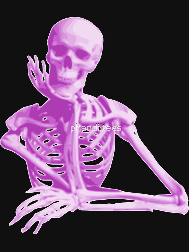 Pink Skeleton! by DoodleDashCollective