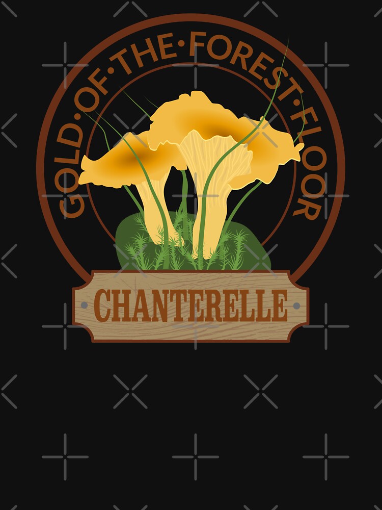 Mushroom, chanterelle by RedPoppyStudio