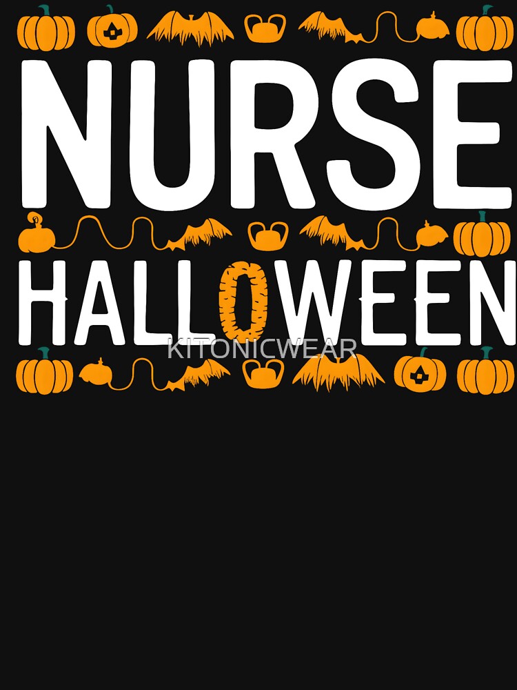 Halloween Nurse Boo Crew by KitonicTees