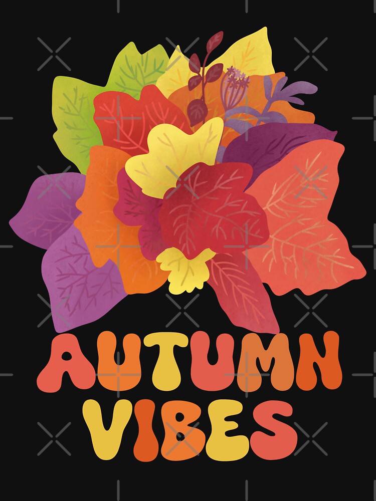 autumn vibes decor with colorful leaves by FandomizedRose