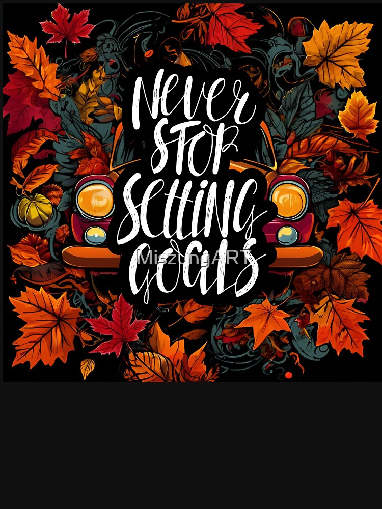 Autumn Vibes Street Art | Urban Fall Aesthetic Art Prints, Apparel & Decor by MiszungART