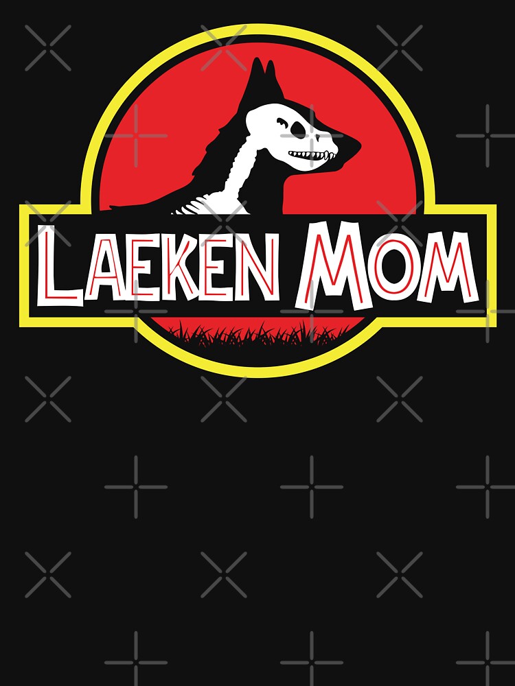 (For Dark Background) Jurassic Belgian Laekenois Mom by More Cute Dogs