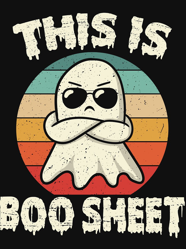 Simple Halloween Boo Design by CleanDecor