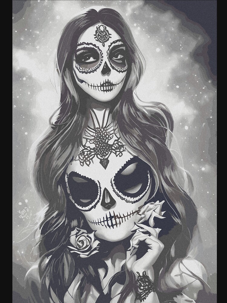 cute sugar skull by Five Seventy Five