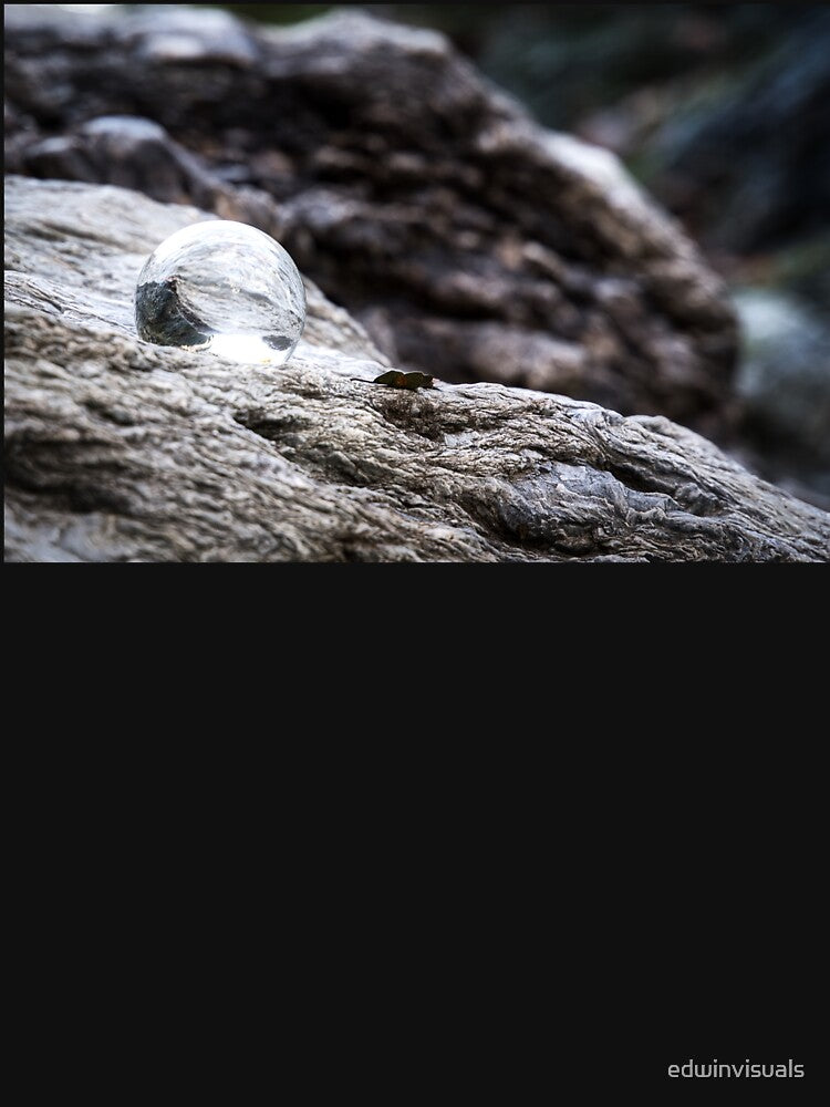 Crystal Ball On A Trunk by edwinvisuals