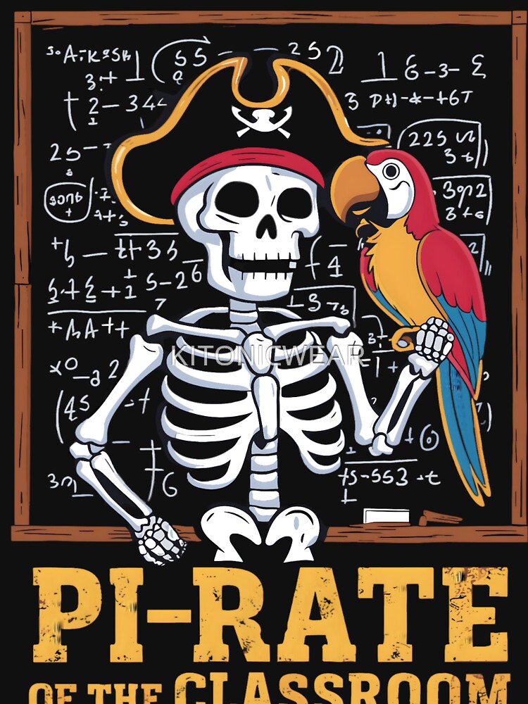 Halloween Teacher Pi-rate Of the Classroom by KitonicTees