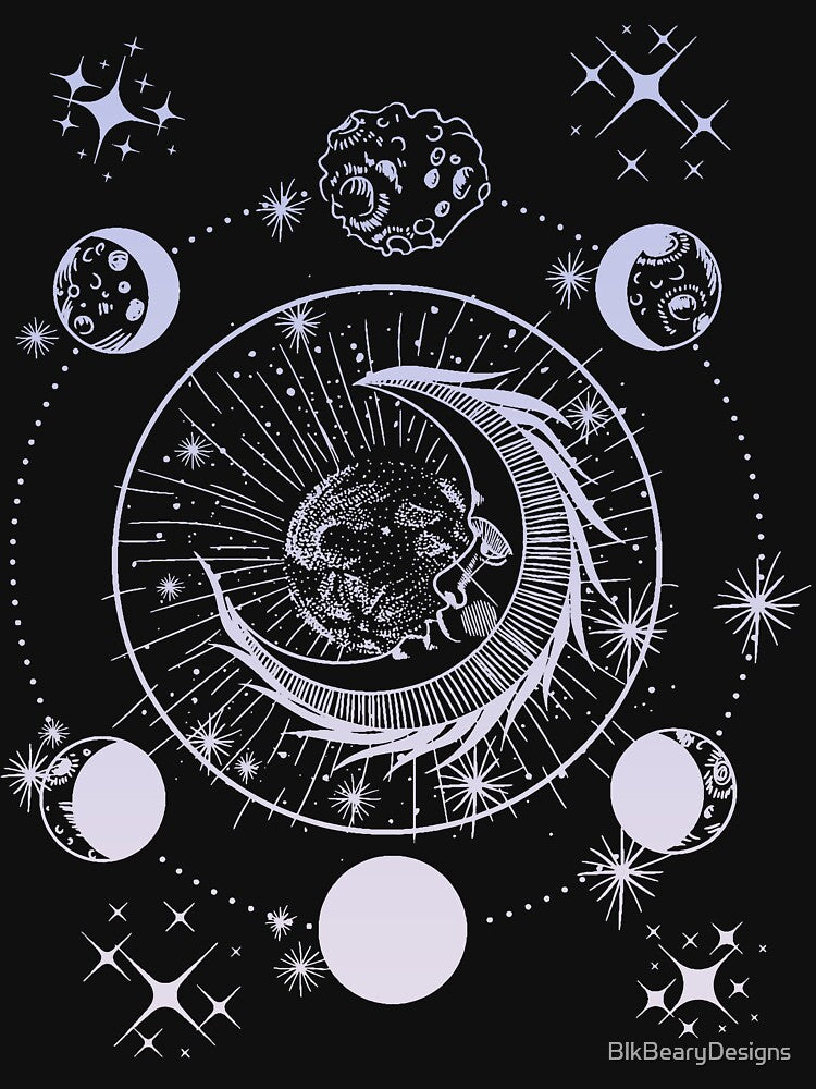 Mystical Moon Phases by BlkBearyDesigns