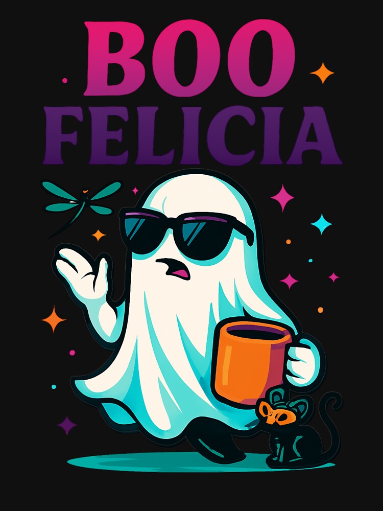 Ghost Coffee “Boo Felicia” Design by CottonandQuill