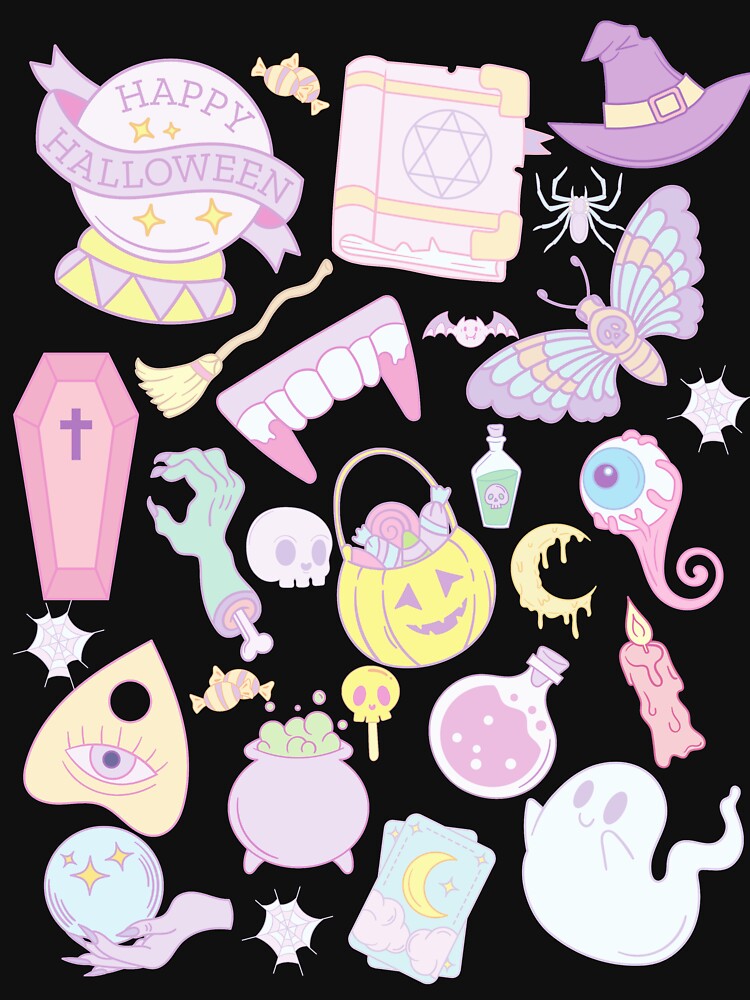 Spooky halloween tile by Nikkita-tennant