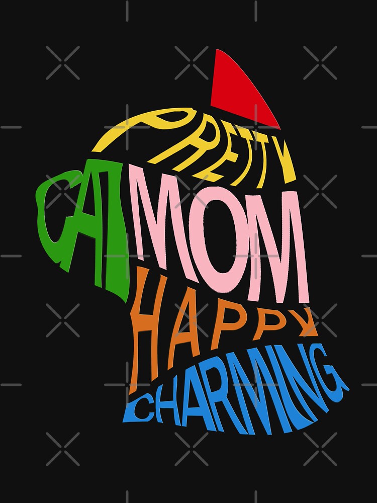 Cat Mom Word Cloud Art by leBoosh-Designs