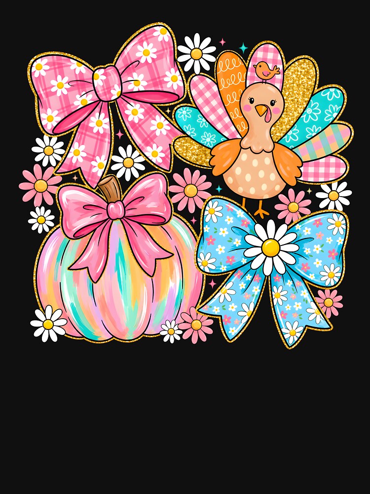 Floral Fall Turkey by JamesDriggers