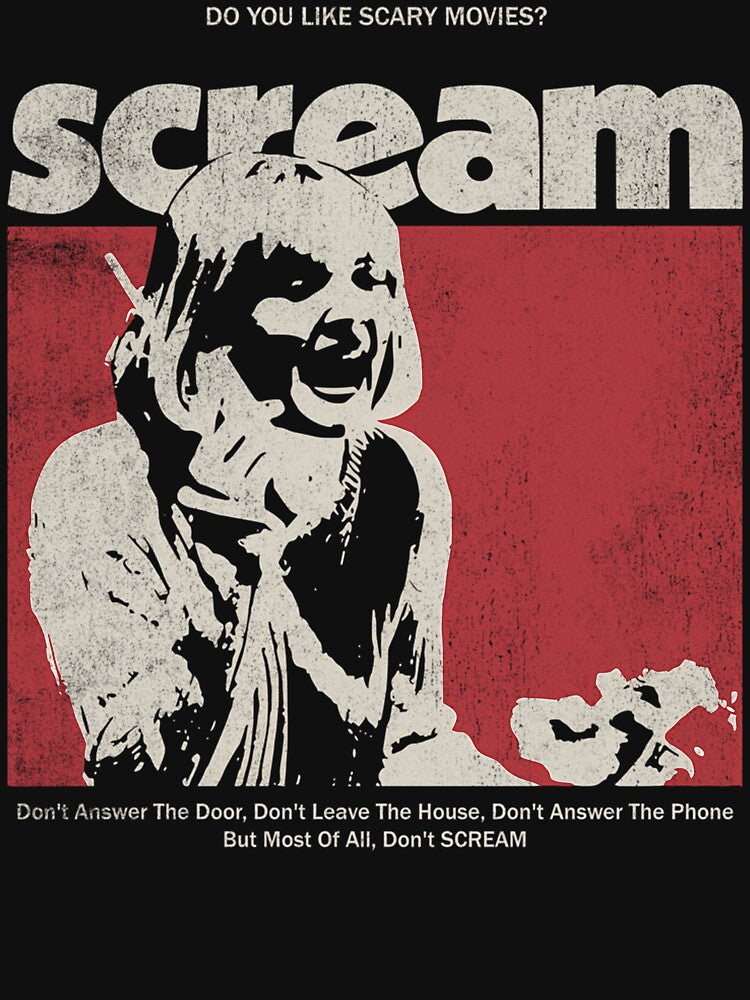 Scream Movie Scary Vintage by ArtisticWild