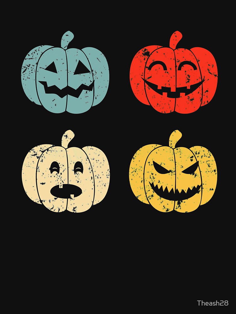 Vintage JackoLantern Carvings by Theash28