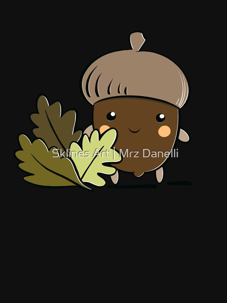 Cute Acorn – Autumn Leaves by Sklines Art | Mrz Danelli