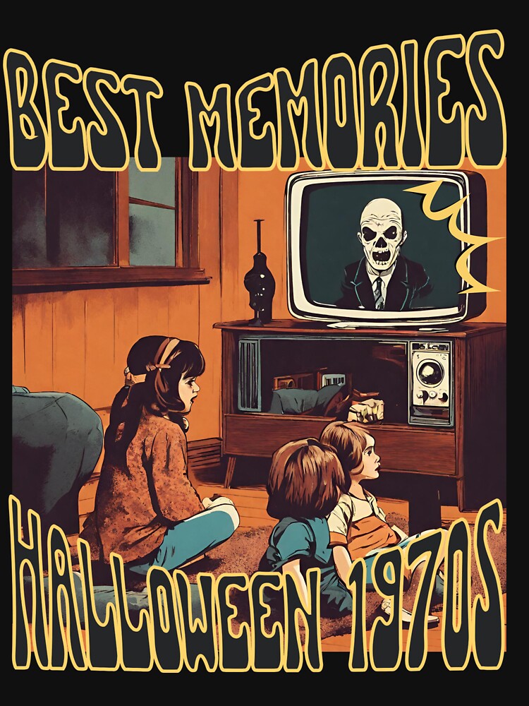 Halloween Retro 1970 best memories Classic Horrors by CyberArtistOne