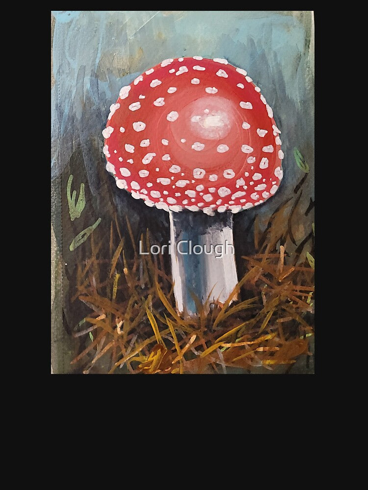 Amanita Mushroom by Lori Clough