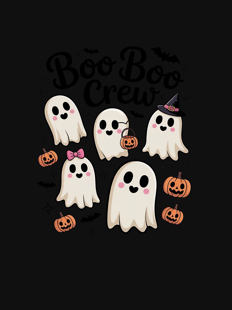 Boo Boo Crew Nurse Halloween Spooky Nurse Spooky Ghost Nurse by SnackPAC