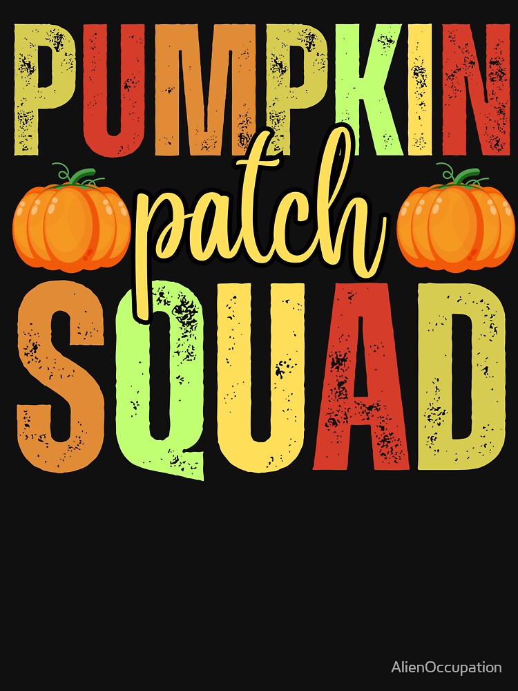 Colorful Pumpkin Patch Squad by AlienOccupation