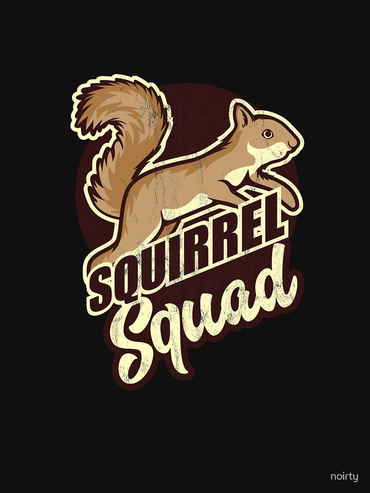 Squirrel Squad - Squirrel Design by noirty