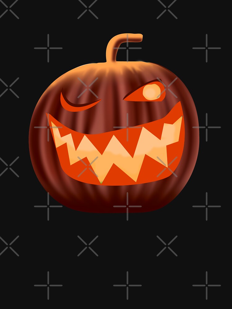Halloween pumpkin t-shirt by creativebreeze