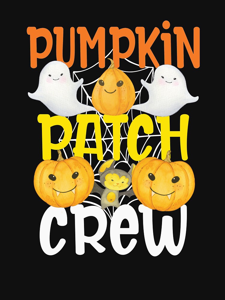 Pumpkin Patch Crew Cute Autumn Halloween Lover by SharpThreadZ