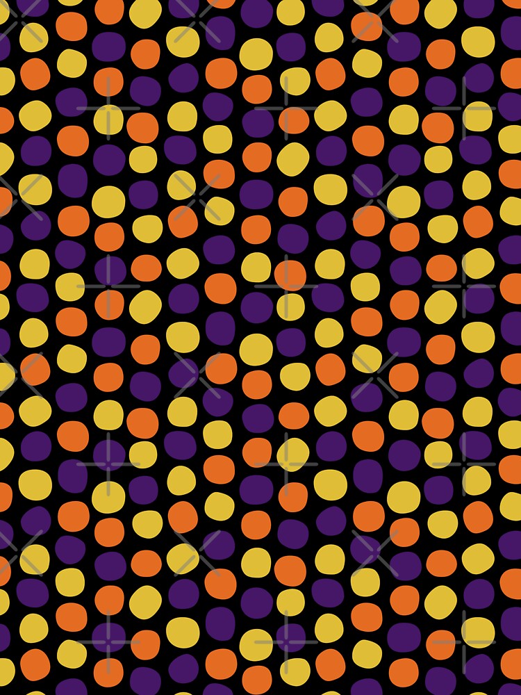 halloween cute polka dots pattern for kids,girls,women by cutecrazytshirt