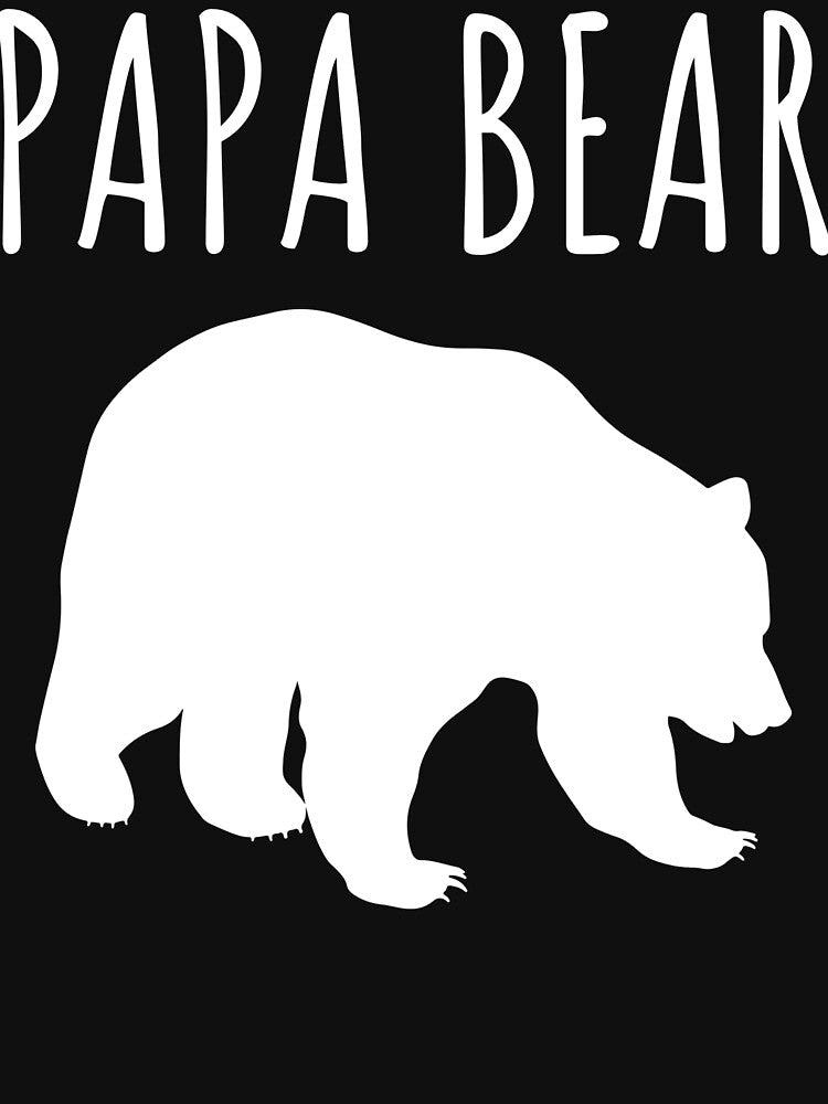 Papa Bear Loving Dad Stance by jacks-tees