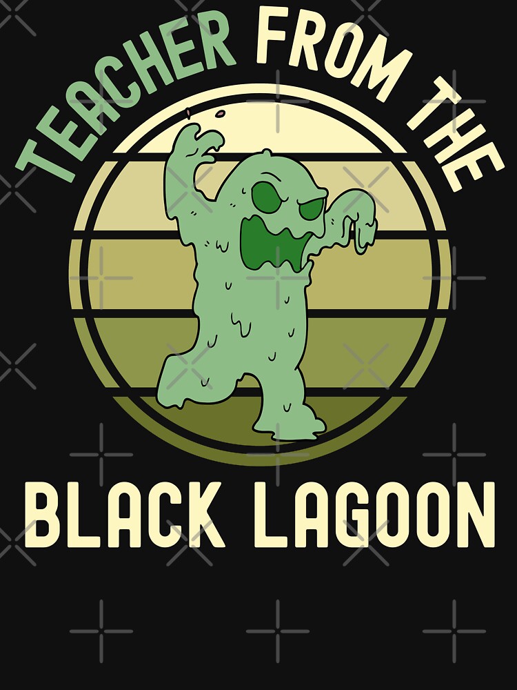 Halloween Teacher - Teacher From The Black Lagoon - School Halloween Party, Autumn Teacher, Fall Teacher by jadedscientist