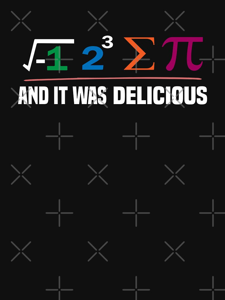 I Ate Some Pie And It Was Delicious I Ate Some Pi Math by ZOUBAH