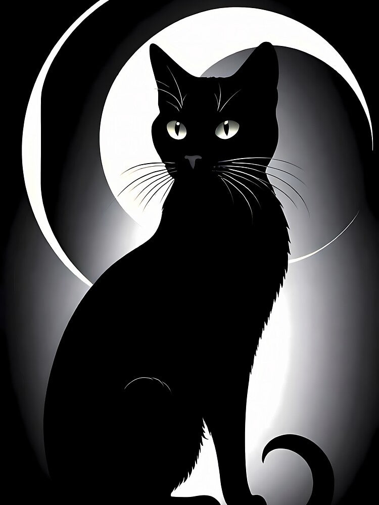 Moon Cat by Domo-Design