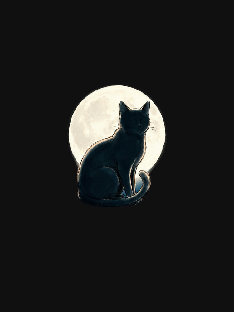 Moonlit Shadow Cat by HedayatDesign