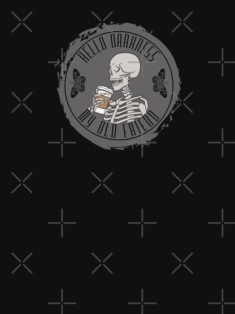 Hello Darknes My Old Friend by Lampblack and Bone