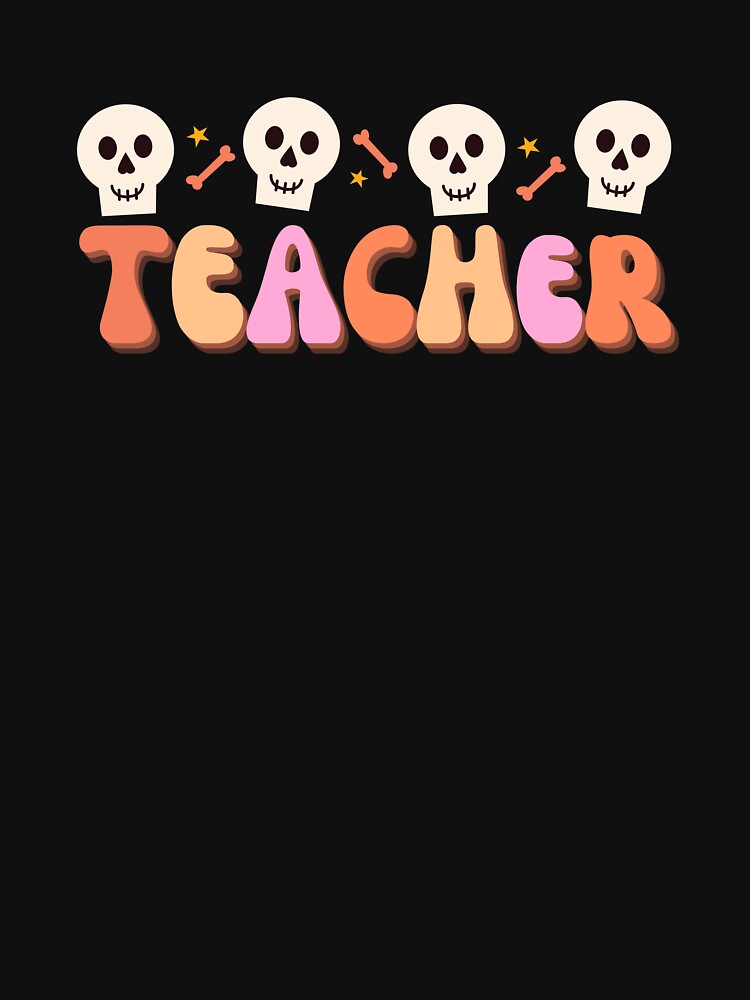 Teacher Halloween | Halloween | Spooky | Ghost | Retro Halloween | Halloween Costume by ShoniwDesigns