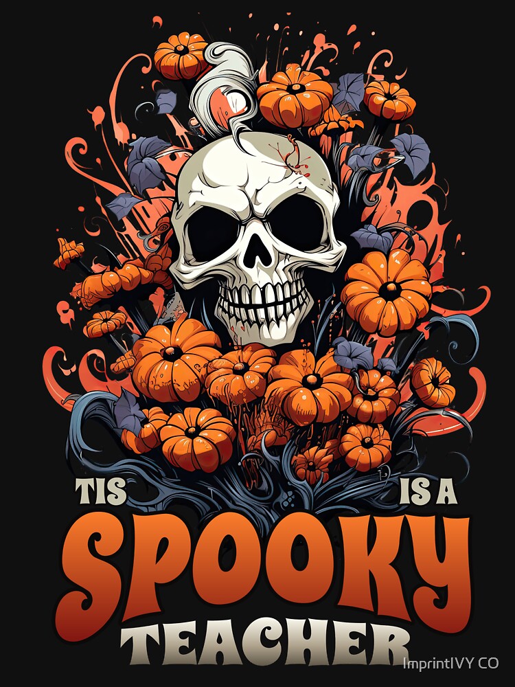 Halloween Groovy Teacher funny design! Spooky Teacher! by ImprintIVY CO