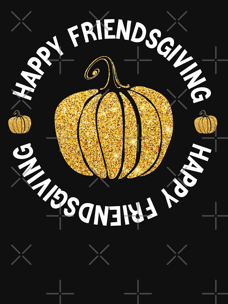 Happy Friendsgiving - Friendsgiving squad - Plaid Pumpkin by Looks-great